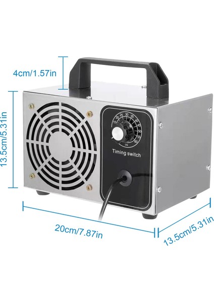 Ozon Jeneratörü 28G - H Ozon Makinesi O3 Hava Temizleyici Hava Deodorizer Ev Mutfak Ofis Araba İçin (Yurt Dışından) fırsatları
