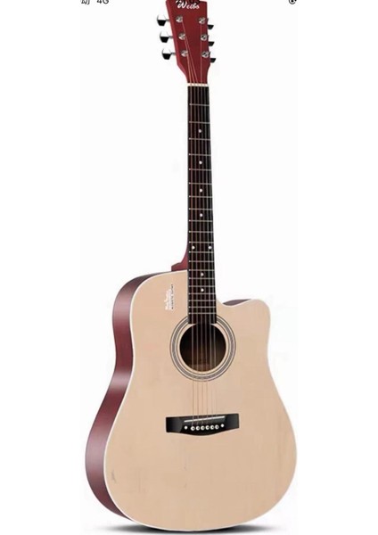 W41-NT Akustik Gitar Naturel