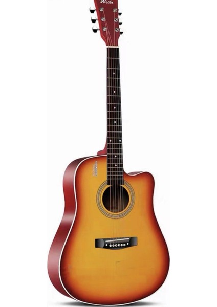 W41-SB Akustik Gitar Sunburst