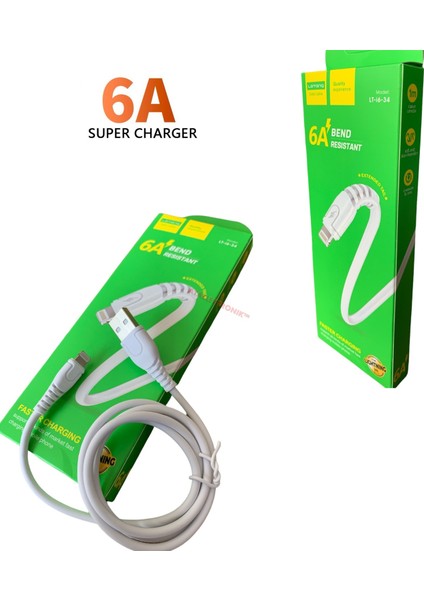 6A Fast Chargıng Hızlı Şarz 6 Amper IPHONE iPhone Uyumlu 5 6 7 8 Xs Xr x Plus Ipod IPAD USB Data ve Şarj Kablosu fiyatları