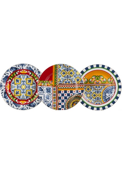 Lyeg 207 Harmony Bone 6lı Tatlı Tabağı Seti