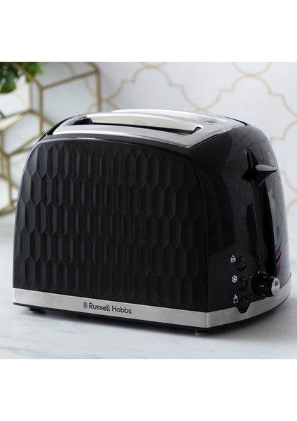 Russell Hobbs 26061-56 Honeycomb Siyah Ekmek Kızartma Makinesi