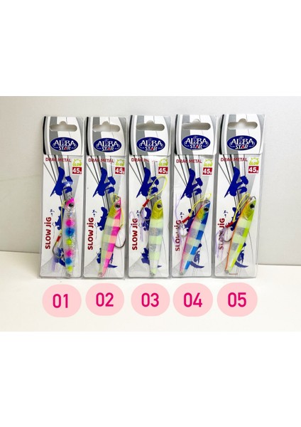 Drag Metal Slow Jig 45GR