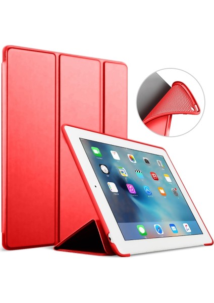 Apple iPad 6. Nesil 9.7" Kılıf Arkası Silikon Smart Case A1893 A1954