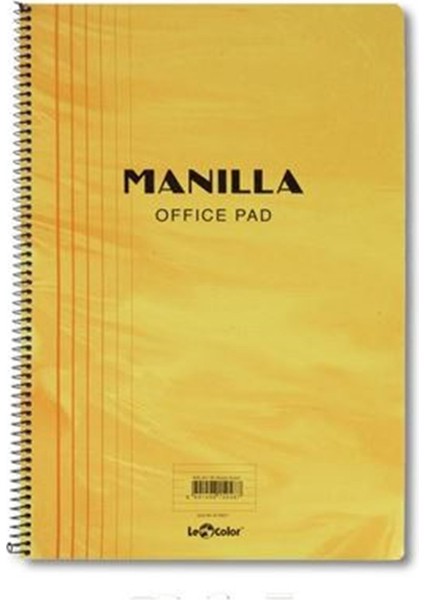 Manilla Ofis Defter 17x24 Çizgili Sarı