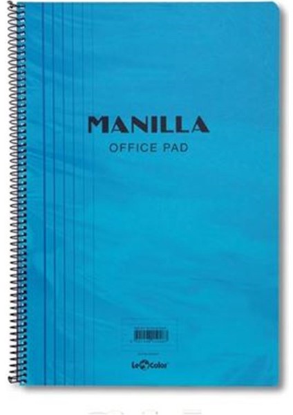 Manilla Ofis Defter 17x24 Çizgili Mavi