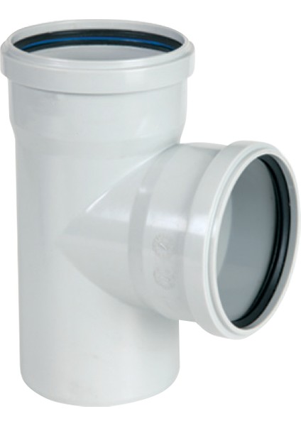 Pvc Tek Çatal 87° 50*50