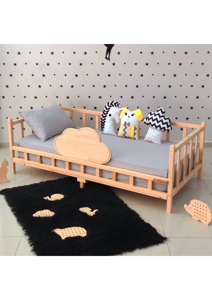 Montessori Yatak Bulut Karyola Çocuk ve Bebek Beşiği