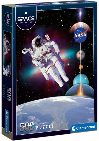 Floating Astronaut 500 Parça Puzzle 35106 (Clementoni)