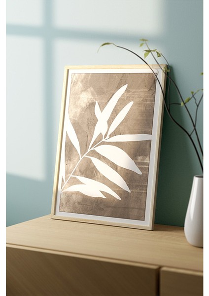 Çerçeveli Poster Ahşap Çerçeve Tekli Tablo Çerçeveler Dekorasyon Ev Dekoru ÖZC-445-AHŞAP