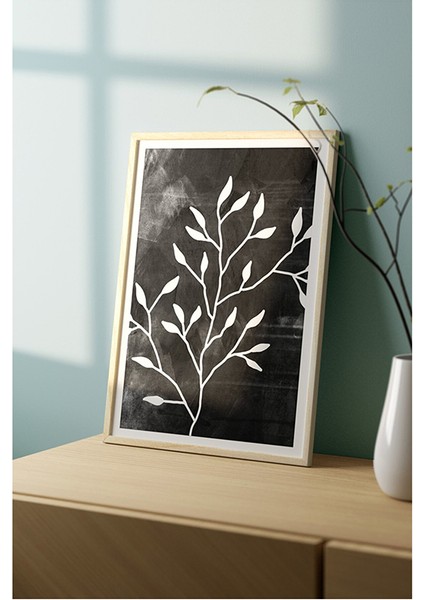 Çerçeveli Poster Ahşap Çerçeve Tekli Tablo Çerçeveler Dekorasyon Ev Dekoru ÖZC-443-AHŞAP