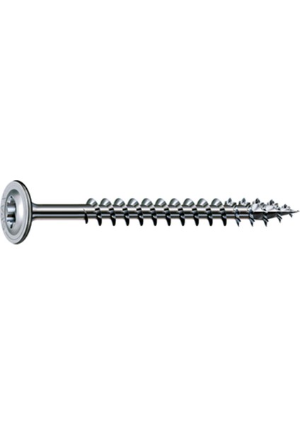 Ahşap Konstrüksiyon Vidasıhı.force 8 x 120 mm 50'li Tam Dişli Pul Başlı