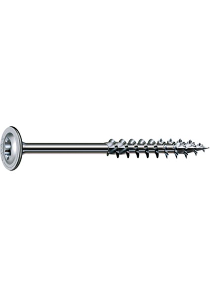 Ahşap Konstrüksiyon Vidasıhı.force 8 x 180 mm 50'li Yarım Dişli Pul Başlı