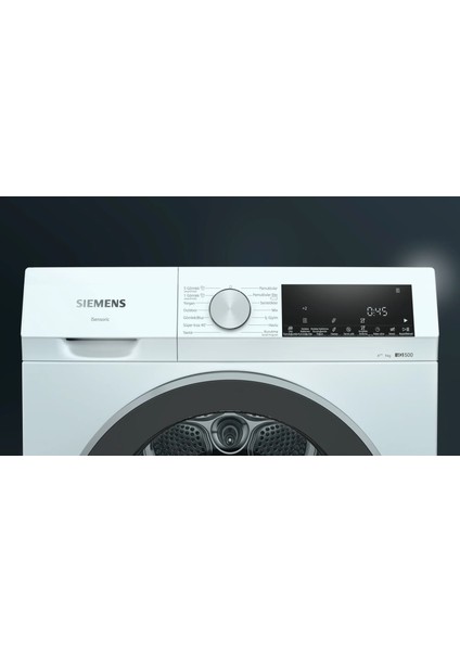 WQ43G2A0TR IQ500 9 kg Isı Pompalı Kurutma Makinesi modelleri
