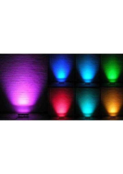 Wallwasher Duvar Boyama LED Aydınlatma 30 cm 9 Watt Sarı