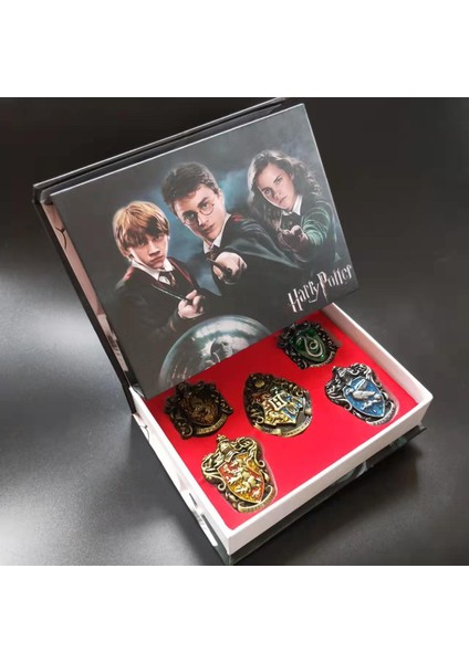 Harry Potter Rozet Broş Seti (Yurt Dışından)