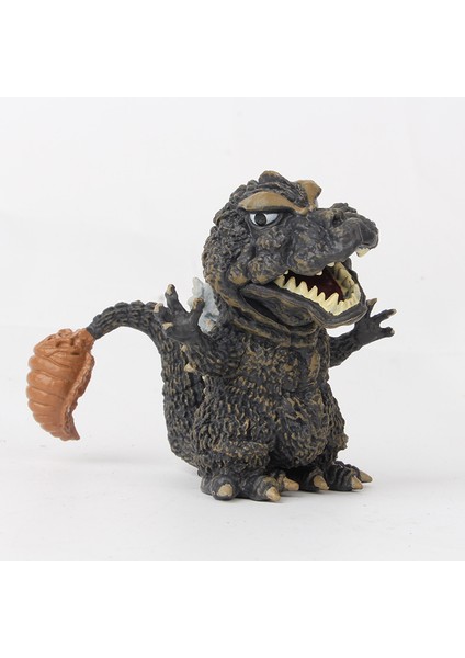 5 Adet Mini Godzilla Model Araba Süsleme Bebek (Yurt Dışından)