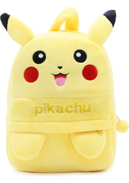 Karikatür Pikachu Anaokulu Peluş Okul Çantası (Yurt Dışından)