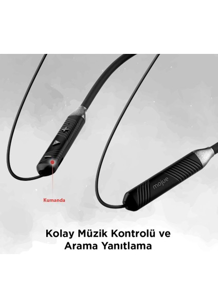 mojue by ttec BE02 Kablosuz Bluetooth Kulaklık-Siyah