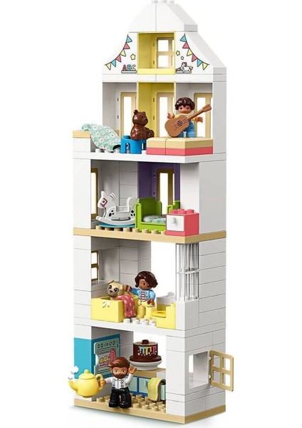 DUPLO 10929 Kasaba Modüler Oyun Evi Yapım Seti - Okul Öncesi Çocuk için Öğretici Oyuncak