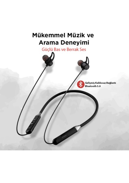 mojue by ttec BE02 Kablosuz Bluetooth Kulaklık-Siyah