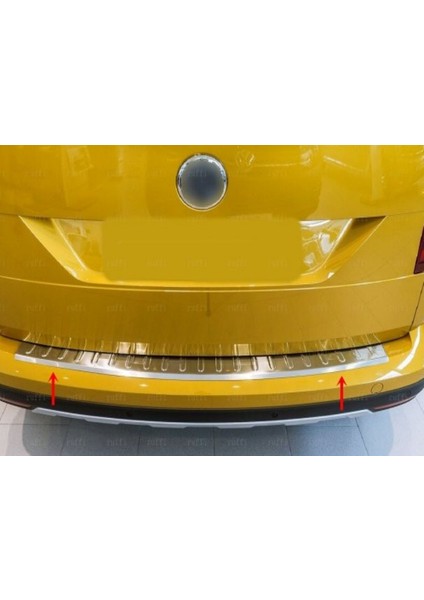 VW Caddy Krom Arka Tampon Eşiği 2015-2020 Paslanmaz Çelik fiyatları