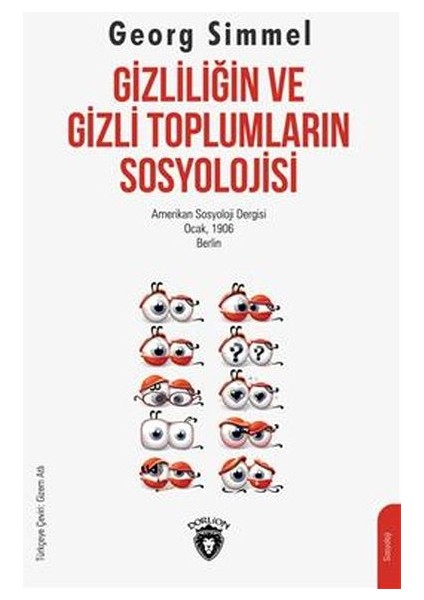 Gizliliğin ve Gizli Toplumların Sosyolojisi