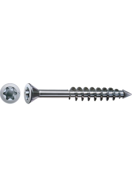 Spax- mmdf Vidası 35 x 40 mm 200'lü Yarım Dişli Havşa Başlı