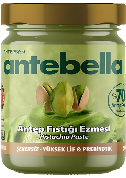 Antep Fıstık Ezmesi 200  gr (Şekersiz)