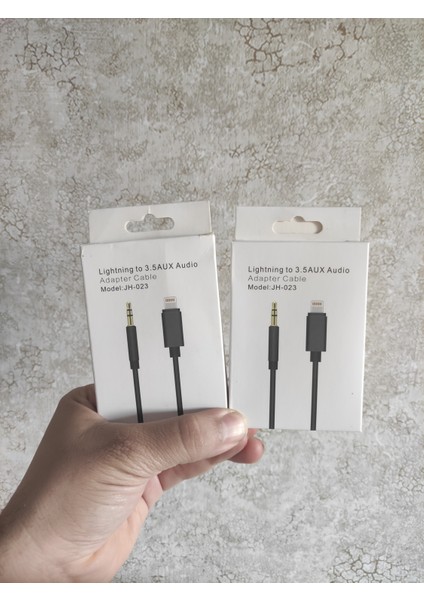 Apple Iphone 7 8 Plus Se x Xr Xs 11 12 13 Pro Max Lightning Aux Ses Kablosu Tak Çalıştır Siyah