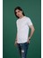 Slimfit Baskılı Sıfır Yaka Erkek Penye T-Shirt 1