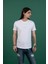 Slimfit Baskılı Sıfır Yaka Erkek Penye T-Shirt 3