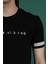 Slimfit Baskılı Sıfır Yaka Erkek Penye T-Shirt 3