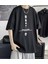 Firece Collision Dijital Baskili %100 Pamuk Oversize Sokak Stili Hip Hop Erkek T-Shirt 3