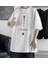 Firece Collision Dijital Baskili %100 Pamuk Oversize Sokak Stili Hip Hop Erkek T-Shirt 1