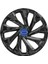 Ford Connect 15 Inç Jant Kapağı Amblemli Piano Black 4'lü Set 217 2