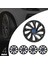 Ford Connect 15 Inç Jant Kapağı Amblemli Piano Black 4'lü Set 217 3