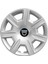 Daica 15 Inç Jant Kapağı Amblemli Gri 4'lü Takım 142 1