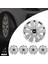 Hyundai Excel 14 Inç Jant Kapağı Amblemli Gri 4'lü Set 105 3