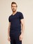 V Yaka Slim Fit Modal Basic T-Shirt 3