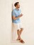 Polo Yaka Regular Fit Pamuk Keten Karışımlı T-Shirt 3