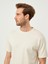 Bisiklet Yaka Pamuk Oversize Basic T-Shirt 3