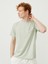 Bisiklet Yaka Pamuk Oversize Baskılı T-Shirt 1