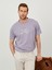 Bisiklet Yaka Pamuk Oversize Baskılı T-Shirt 4