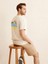 Bisiklet Yaka Pamuk Oversize Baskılı T-Shirt 1