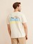 Bisiklet Yaka Pamuk Oversize Baskılı T-Shirt 4