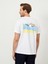 Bisiklet Yaka Pamuk Oversize Baskılı T-Shirt 4