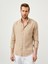 Keten Regular Fit Basic Gömlek 2