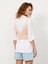 V Yaka Pamuklu Slim Fit Triko Atlet 5