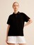 Polo Yaka Pamuk Oversize T-Shirt 2